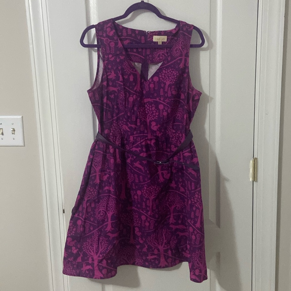 Modcloth Folks and Dreams Dress size XL